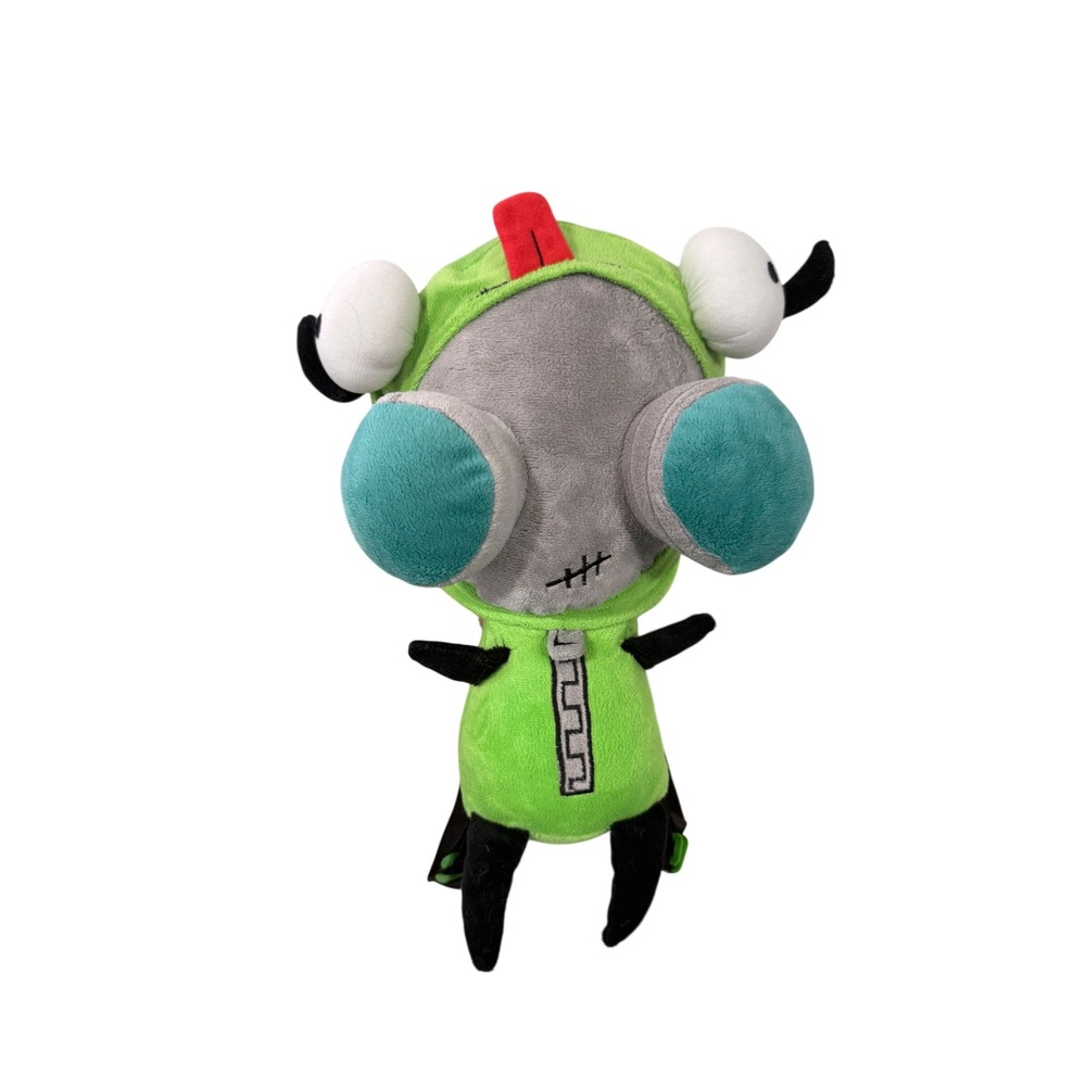 2011 Nickelodeon Invader Zim's Robot Gir Plush Backpack w/ Adjustable Straps